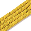 Spray Painted Non-magnetic Synthetic Hematite Beads Strands G-R0468-03D-11-1