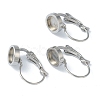 Tarnish Resistant 304 Stainless Steel Leverback Earring Findings KK-H152-09A-P-1