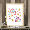 1Pc PET Hollow Out Drawing Painting Stencils DIY-MA0001-33D-6