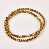 Electroplate Non-magnetic Synthetic Hematite Beads Strands X-G-J169B-4mm-04-2