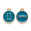 Alloy Enamel Pendants ENAM-S124-01A-05I-1