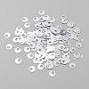 250Pcs Iridescent PVC Paillette/Sequin Links PVC-WH2004-01A-1