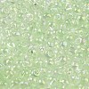 6/0 Inside Colours Fringe Glass Seed Beads SEED-A034-03E-3