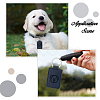 16Pcs Rectangle PU Leather Keychains KEYC-DC0001-45A-6