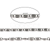 Tarnish Resistant 304 Stainless Steel Lumachina Chains CHS-K002-21A-2