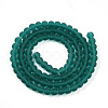Transparent Glass Beads Strands GLAA-T032-T4mm-MD21-2
