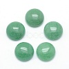 Natural Green Aventurine Cabochons G-P393-R15-12mm-1