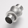 304 Stainless Steel Magnetic Clasps with Glue-in Ends STAS-E144-054AS01-2
