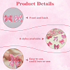 16Pcs 8 Styles Computerized Embroidery Cloth Self Adhesive Patches PATC-HS0001-05-4