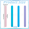 4Pcs 4 Colors Silicone Stirring Rods EPOX-DR0001-01B-2