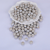 Round Silicone Focal Beads SI-JX0046A-69-1
