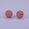 Round Silicone Focal Beads SI-JX0046A-76-2