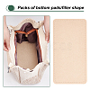 PandaHall Elite 4Pcs 2 Colors Felt Inserts Bag Bottom DIY-PH0013-32A-3