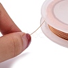 3 Strands Copper Craft Wire CWIR-WH0005-0.4mm-R-3