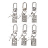 Alloy Tarot Pendants Decorations HJEW-JM01072-1