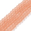 Transparent Glass Beads Strands EGLA-A034-T3mm-MD21-1