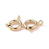Eco-friendly Brass Spring Ring Clasps KK-D082-01B-G-2