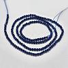 Synthetic Gemstone Beads Strands G-K207-01B-02-2