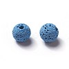 Unwaxed Natural Lava Rock Beads G-F325-8mm-A06-2