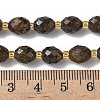 Natural Bronzite Beads Strands G-F809-A07-01-5
