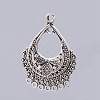 Tibetan Style Alloy Chandelier Components Links PALLOY-P172-062-1