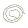 Natural Gold Rutilated Quartz Beads Strands G-F596-25B-2mm-2