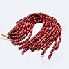 Natural Imperial Jasper Beads Strands G-I122-6mm-04-2