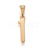 304 Stainless Steel Pendants STAS-L210-05H-G-1