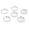 Non-Tarnish 304 Stainless Steel Cabochon Settings STAS-Y001-09E-P-1