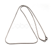 Tarnish Resistant 304 Stainless Steel Snake Chain Necklaces NJEW-F112-07-2