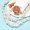 Natural Baroque Pearl Keshi Pearl Beads Strands PEAR-Q015-017-5
