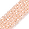 Electroplate Glass Beads Strands EGLA-A044-P2mm-A05-1