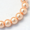 Baking Paint Glass Pearl Bead Strands HY-Q003-3mm-18-2