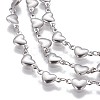 Tarnish Resistant 304 Stainless Steel Link Chains CHS-P007-10P-3