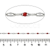 304 Stainless Steel Dapped Chains CHS-H036-01P-09-3