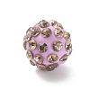 Rhinestone Pave Disco Ball Beads RB-TAC0002-02A-10-1