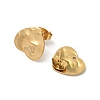 304 Stainless Steel Stud Earring Finding STAS-V015-31A-G-2
