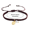 Brass & Imitation Pearl Charm Bracelets PJ9657-5-2