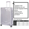 Transparent PVC Luggage Cover AJEW-WH20080-52L-4