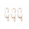 Alloy Enamel Pendants X-ENAM-S115-144B-1