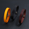 1Pc Punk Retro Ethnic Style Handmade Leather Bracelet Couple Literary Hand Strap Men BJEW-CL0001-02A-5