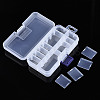 Rectangle Polypropylene(PP) Bead Storage Container CON-N011-009-4