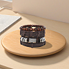 1Pc Cowhide & Imitation Leather Cord Knitted Multi-strand Bracelets AJEW-GF0011-50F-3