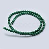 Natural Malachite Beads Strands G-F571-27AB1-14mm-3