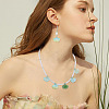 100Pcs 5 Colors Handmade Lampwork Pendants LAMP-TA0002-23-8