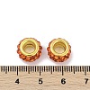 Alloy Rhinestone Clay Pave Beads ALRI-D300-04G-05-3
