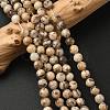 Natural Feldspar Beads Strands G-S259-26-6mm-1