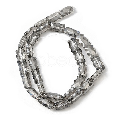 Electroplate Glass Beads Strands EGLA-L045-F-PL03-1