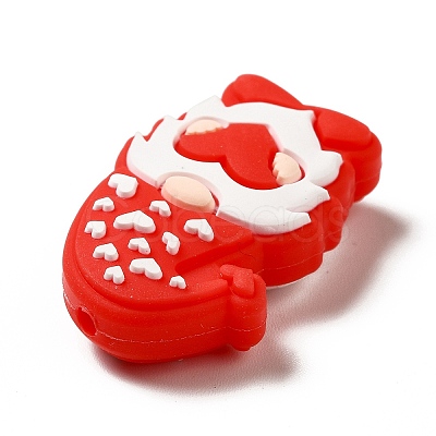Food Grade Eco-Friendly Silicone Focal Beads SIL-H002-02-1