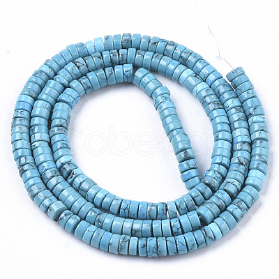 Synthetic Turquoise Beads Strands TURQ-N215-01G-1